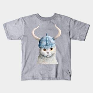 Brave, The Viking Cat Kids T-Shirt
